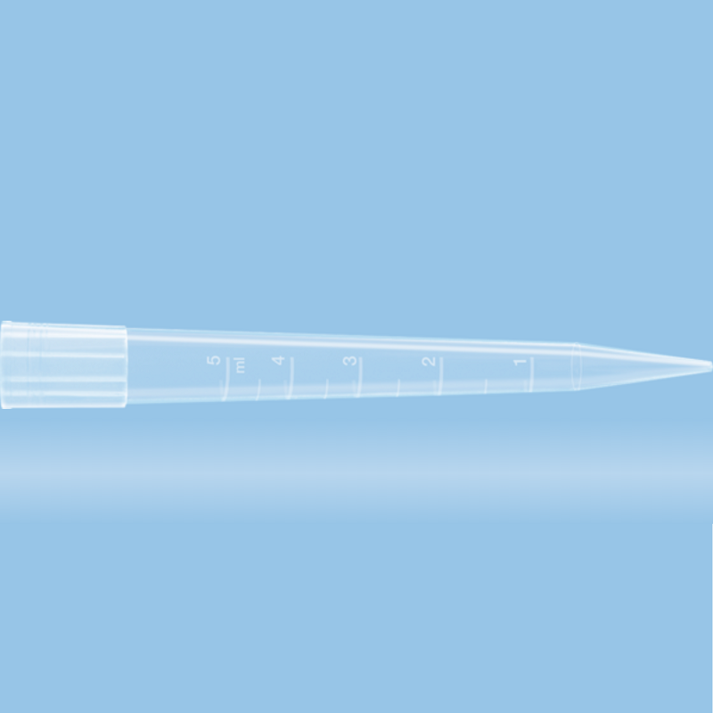 Наконечник 5 ml (мл), тип Епендорф без фільтру, пакування (250 шт./пак)